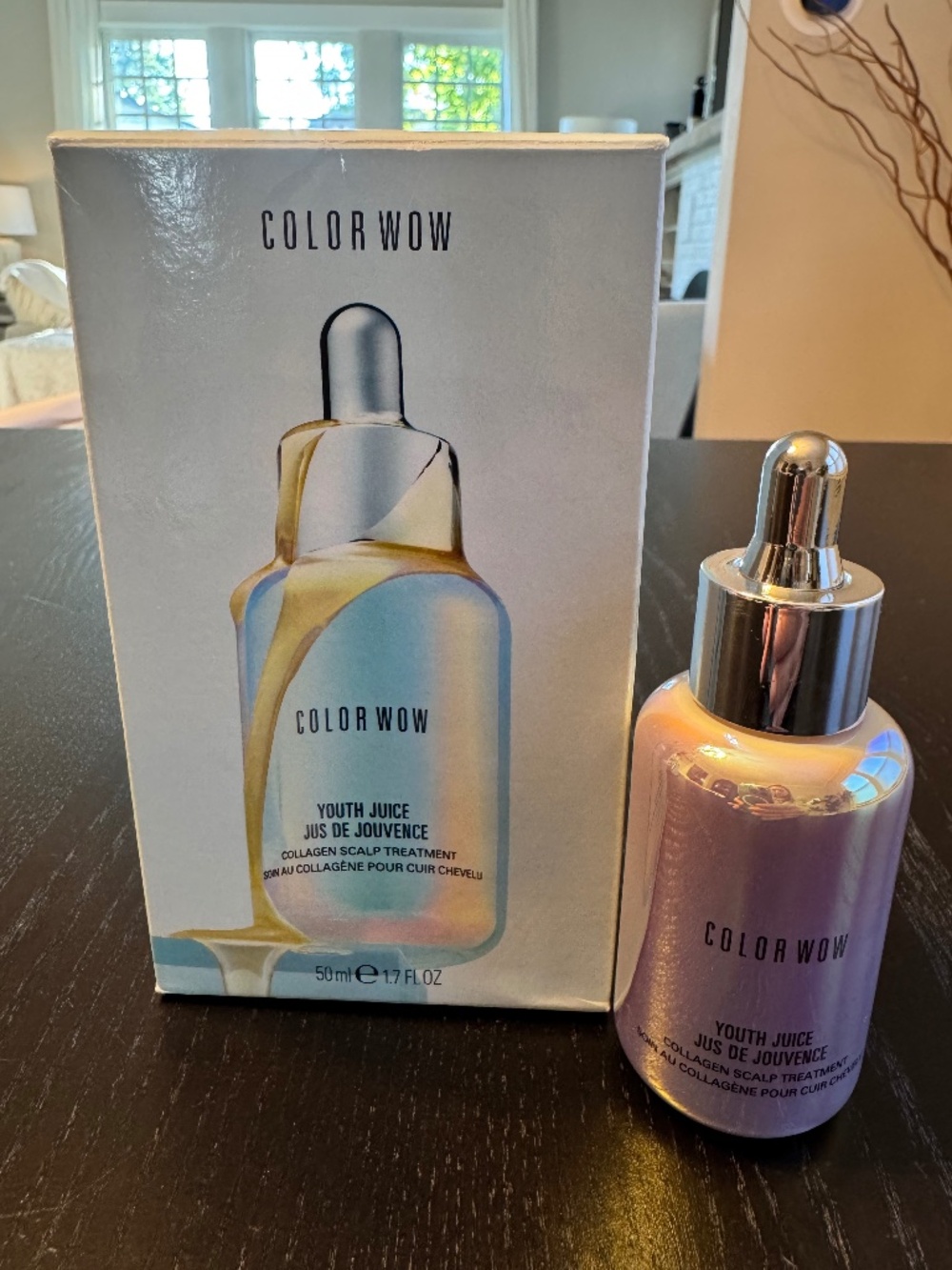 NEW IN BOX- COLOR WOW YOUTH JUICE Collagen Scalp Serum for Thinning Hair